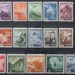 Österreich, MiNr. 598-612, Falz