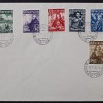 Österreich, MiNr. 557-562, gestempelt