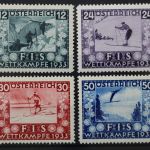 Österreich, MiNr. 551-554, Falz