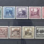 Österreich, MiNr. 433-441, Falz