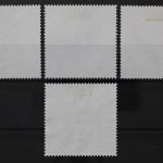 Berlin, MiNr. 650-653 zentrisch Berlin 45, gestempelt