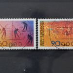 Berlin, MiNr. 645-646 zentrisch Berlin 45, gestempelt