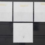 Berlin, MiNr. 641-644 zentrisch Berlin 45, gestempelt