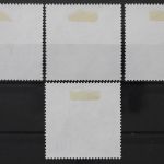 Berlin, MiNr. 629-632 zentrisch Berlin 45, gestempelt