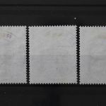 Berlin, MiNr. 634-636 zentrisch Berlin 45, gestempelt