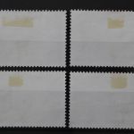 Berlin, MiNr. 617-620 zentrisch Berlin 45, gestempelt