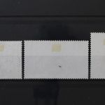 Berlin, MiNr. 601, 602 + 612 zentrisch Berlin 45, gestempelt