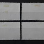 Berlin, MiNr. 552-555 zentrisch Berlin 41, gestempelt