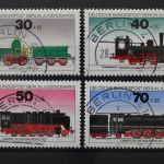 Berlin, MiNr. 488-491 zentrisch Berlin 41, gestempelt