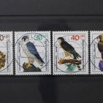 Berlin, MiNr. 442-445 zentrisch Berlin 41, gestempelt