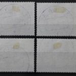 Berlin, MiNr. 386-389 zentrisch Berlin 41, gestempelt