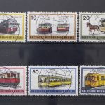 Berlin, MiNr. 379-384 zentrisch Berlin 41, gestempelt