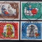 Berlin, MiNr. 310-313, zentrisch gestempelt