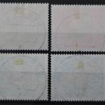 Berlin, MiNr. 291-294 zentrisch Berlin 451, gestempelt