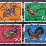 Berlin, MiNr. 250-253 Berlin 421, gestempelt