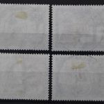 Berlin, MiNr. 266-269 Berlin 12, gestempelt