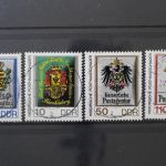 DDR, MiNr. 3302-3305, zentrisch gestempelt