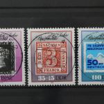 DDR, MiNr. 3329-3331, zentrisch gestempelt
