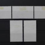 DDR, MiNr. 3324-3328, zentrisch gestempelt