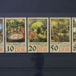 DDR, MiNr. 3269.3273, zentrisch gestempelt