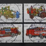 DDR, MiNr. 3101-3104, zentrisch gestempelt