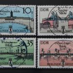 DDR, MiNr. 2972-2975 I, zentrisch gestempelt