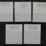 DDR, MiNr. 2857-2861, zentrisch gestempelt