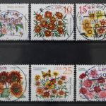 DDR, MiNr. 2737-2742, zentrisch gestempelt
