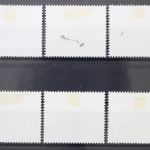 DDR, MiNr. 2737-2742, zentrisch gestempelt