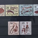 DDR, MiNr. 2640-2645, zentrisch gestempelt