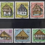 DDR, MiNr. 2623-2628, zentrisch gestempelt