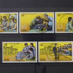 DDR, MiNr. 2583-2587, zentrisch gestempelt
