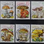 DDR, MiNr. 2551-2556, zentrisch gestempelt