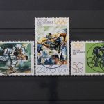 DDR, MiNr. 2528-2530, zentrisch gestempelt