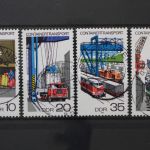 DDR, MiNr. 2326-2329, zentrisch gestempelt