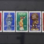 DDR, MiNr. 2171-2175, zentrisch gestempelt