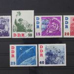 DDR, MiNr. 863-868, zentrisch gestempelt