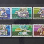 DDR, MiNr. 2099-2104, zentrisch gestempelt