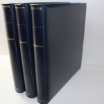 KABE, 3 blaue Apollo RB Ringbinder (16 Ringe) ohne Kassetten,