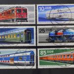 DDR, MiNr. 1844-1849, zentrisch gestempelt