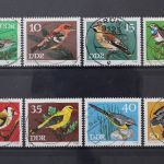 DDR, MiNr. 1834-1841, zentrisch gestempelt