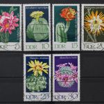 DDR, MiNr. 1625-1630, zentrisch gestempelt