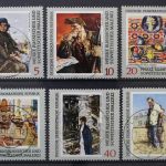 DDR, MiNr. 1528-1533, zentrisch gestempelt