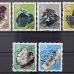 DDR, MiNr. 1468-1473, zentrisch gestempelt