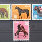 DDR, MiNr. 1302-1305, zentrisch gestempelt