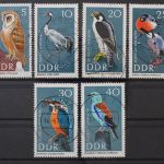 DDR, MiNr. 1272-1277, zentrisch gestempelt