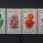 DDR, MiNr. 1189-1192, zentrisch gestempelt