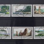 DDR, MiNr. 1179-1184, zentrisch gestempelt