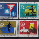 DDR, MiNr. 1169-1172, zentrisch gestempelt