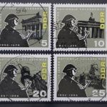 DDR, MiNr. 1161-1164, zentrisch gestempelt